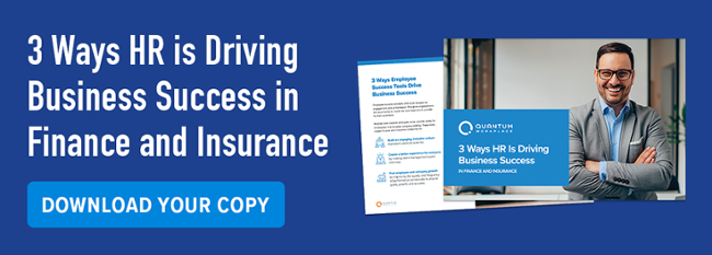 3 ways HR is driving business success in finance and insurance