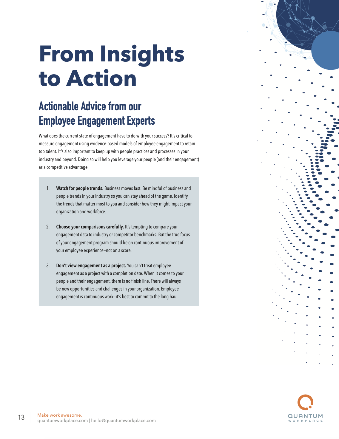 trends report action steps